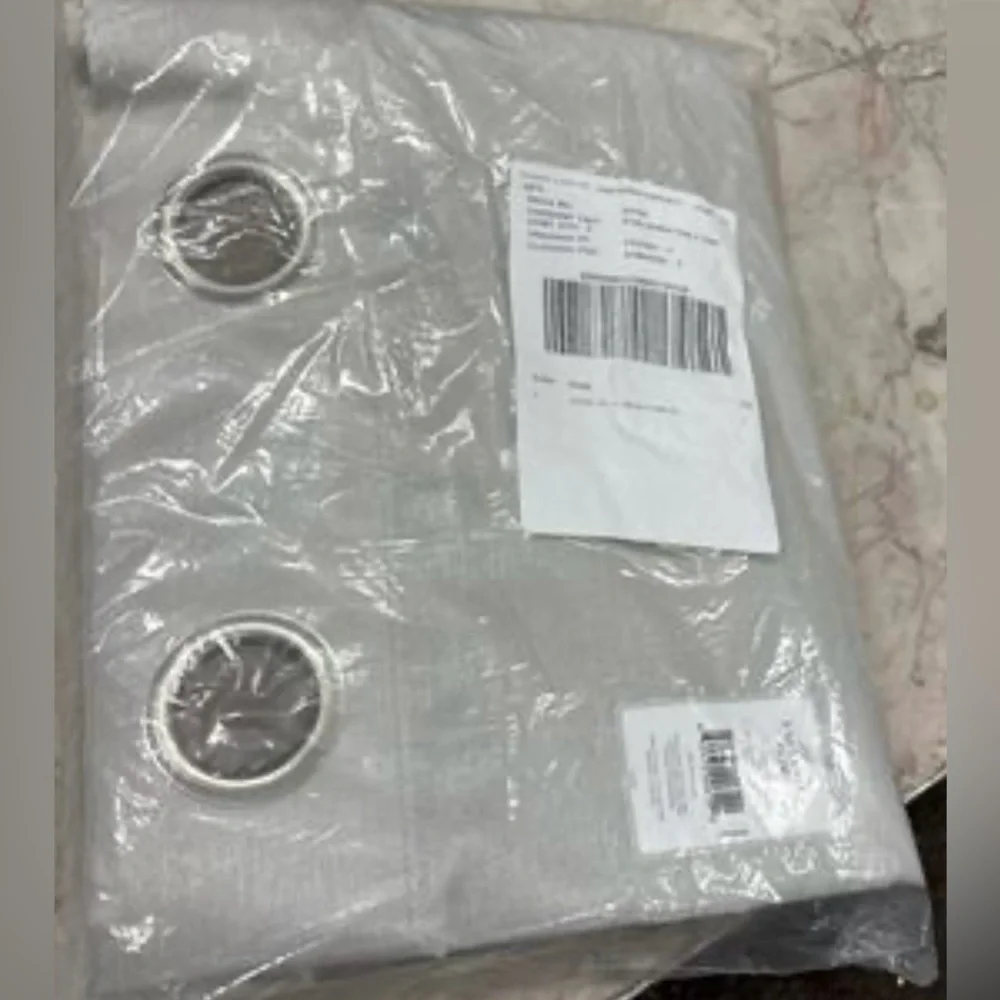 Light Filtering Grommet Top Curtain, 54 in. W x 96 in. L set of 2 panels